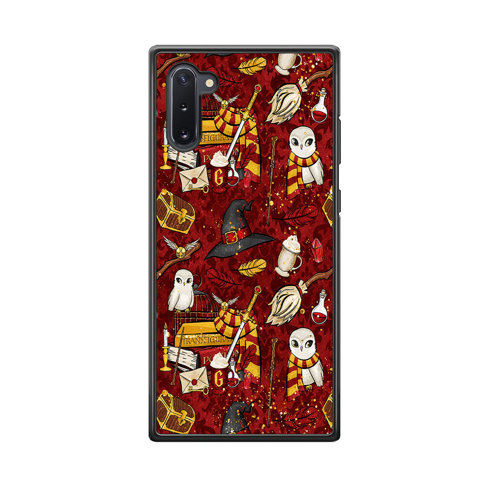Magic Art Red Samsung Galaxy Note 10 Case-Phone Case-Tempered Glass Case-Altracase