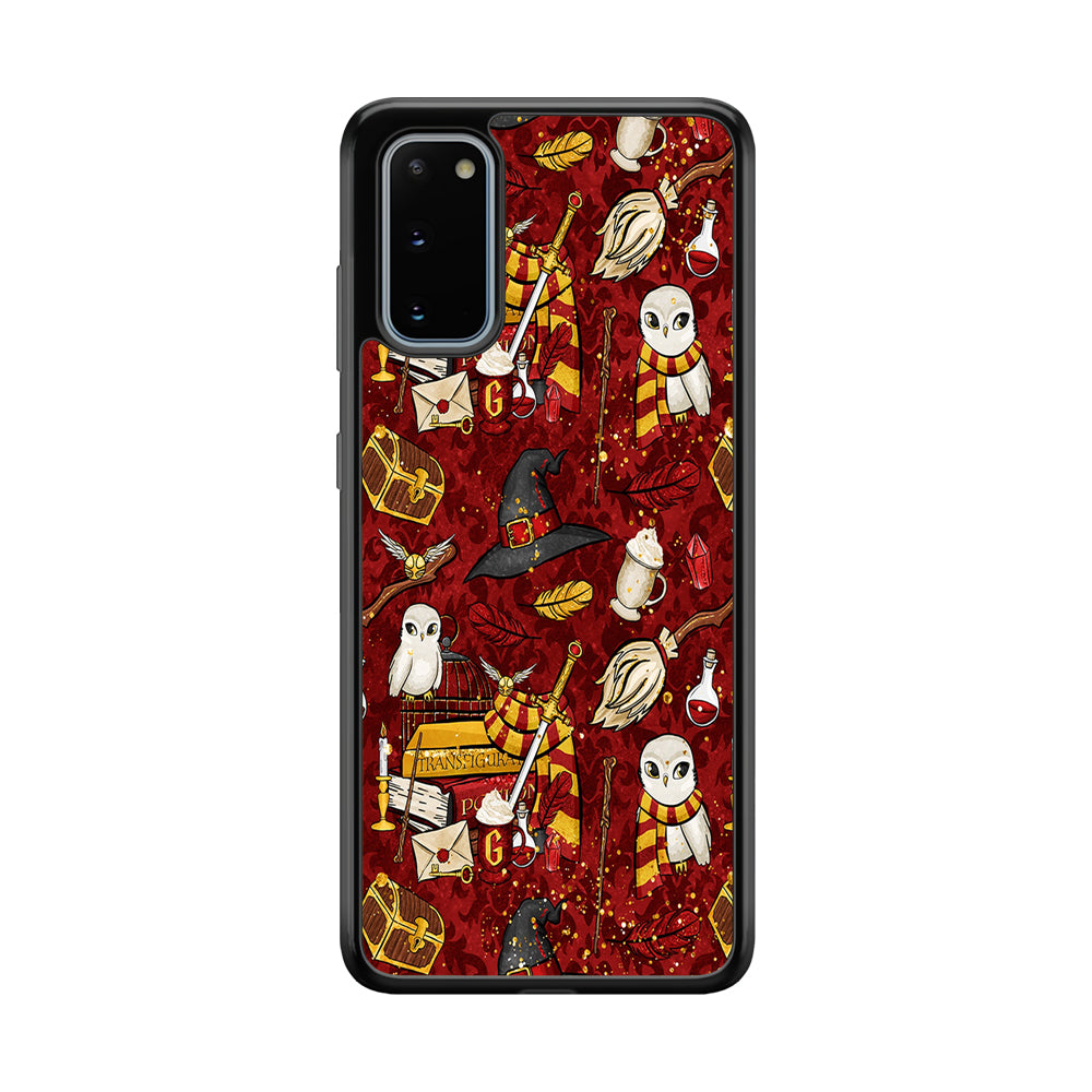 Magic Art Red Samsung Galaxy S20 Case-Phone Case-Tempered Glass Case-Altracase