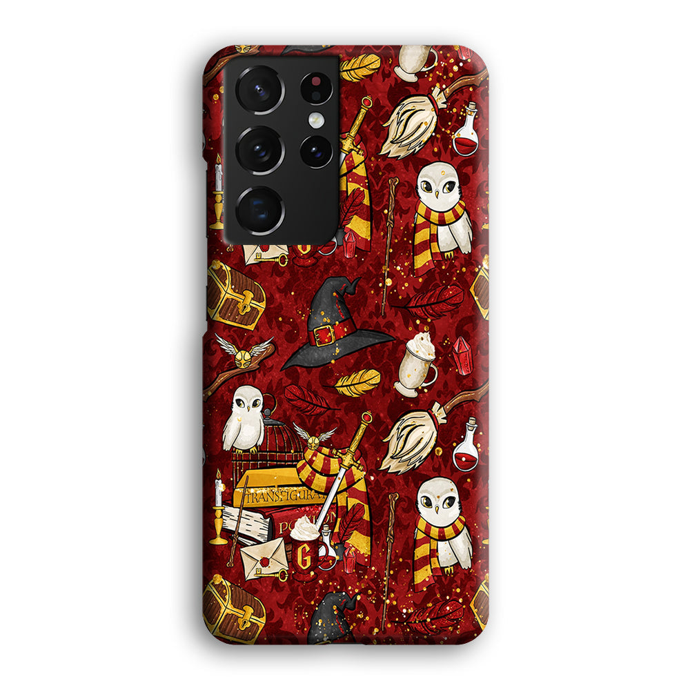 Magic Art Red Samsung Galaxy S23 Ultra Case-Phone Case-3D Case-Altracase