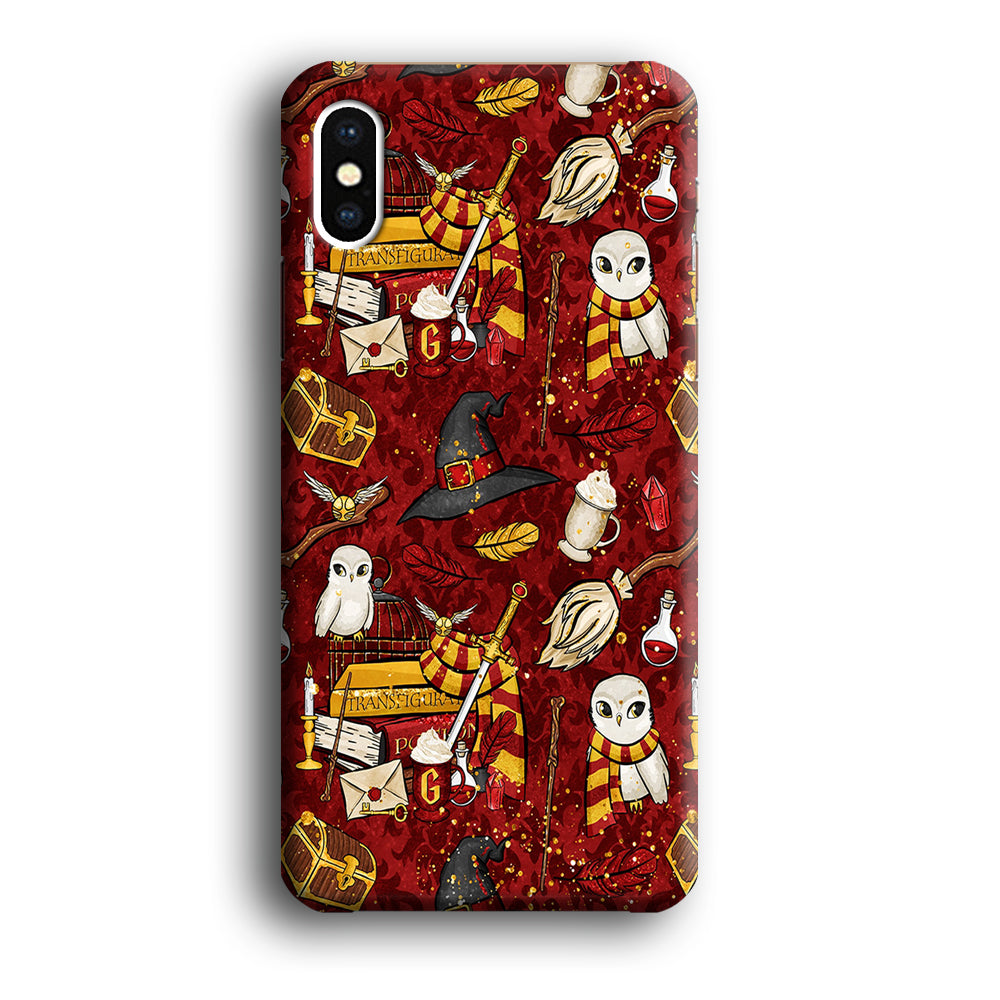 Magic Art Red iPhone Xs Case-Phone Case-3D Case-Altracase