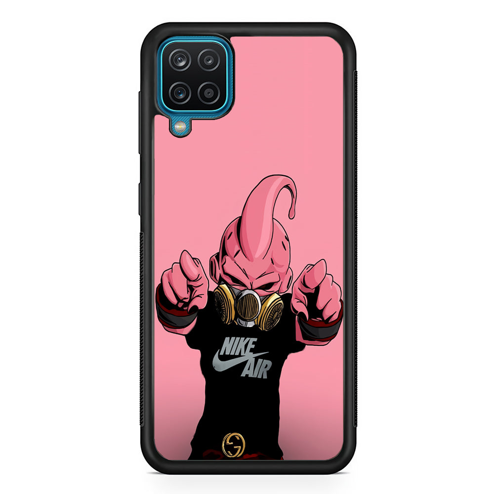 Majin Buu Nike Air Pink Samsung Galaxy A12 Case-Mobile Phone Case-Rubber Black (2D Case)-Altracase