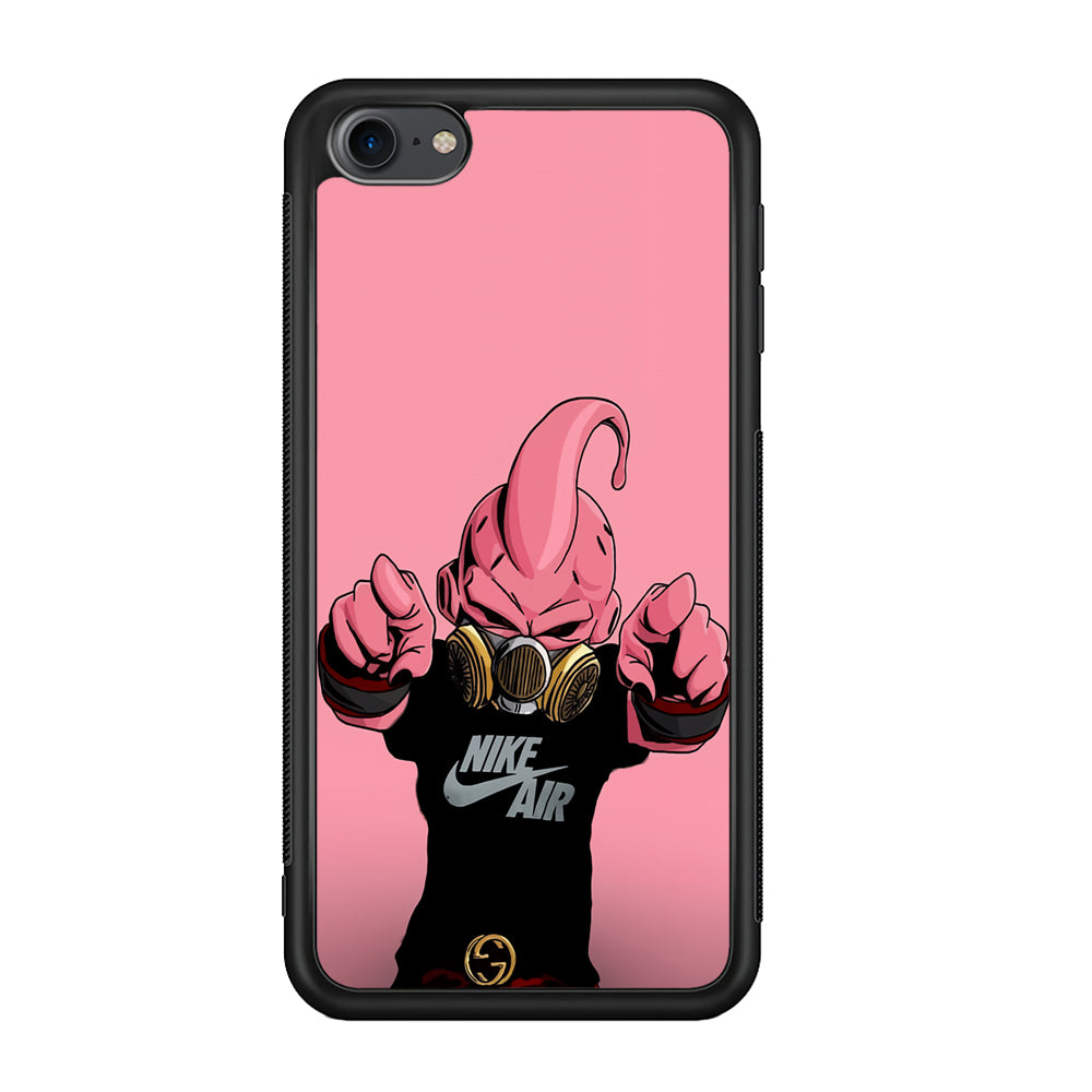 Majin Buu Nike Air Pink iPod Touch 6 Case-Mobile Phone Case-Rubber Black (2D Case)-Altracase
