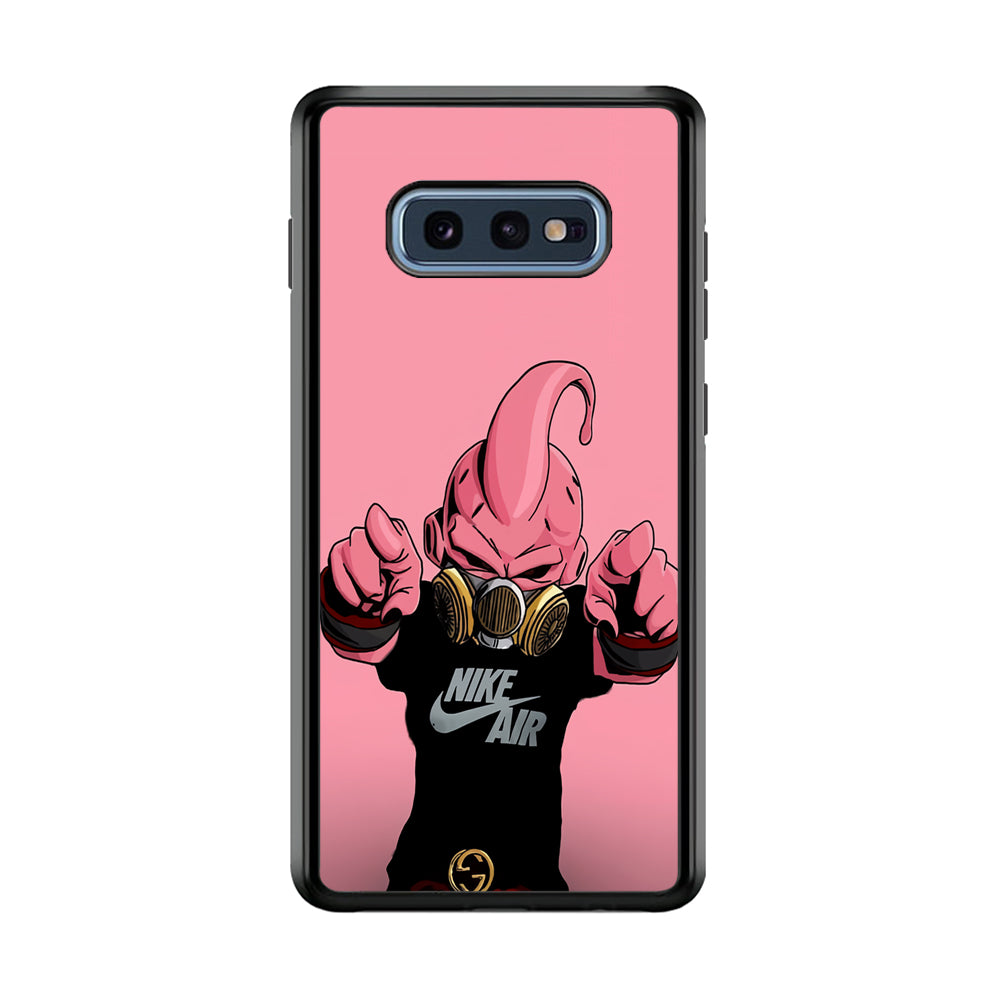 Majin Buu Nike Air Pink Samsung Galaxy S10E Case-Mobile Phone Case-Rubber Black (2D Case)-Altracase