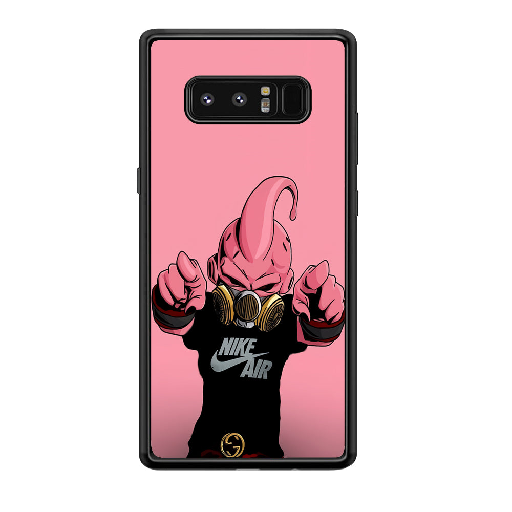 Majin Buu Nike Air Pink Samsung Galaxy Note 8 Case-Mobile Phone Case-Rubber Black (2D Case)-Altracase