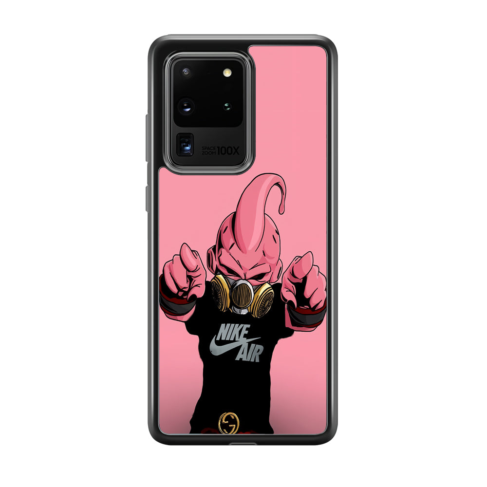 Majin Buu Nike Air Pink Samsung Galaxy S20 Ultra Case-Mobile Phone Case-Rubber Black (2D Case)-Altracase