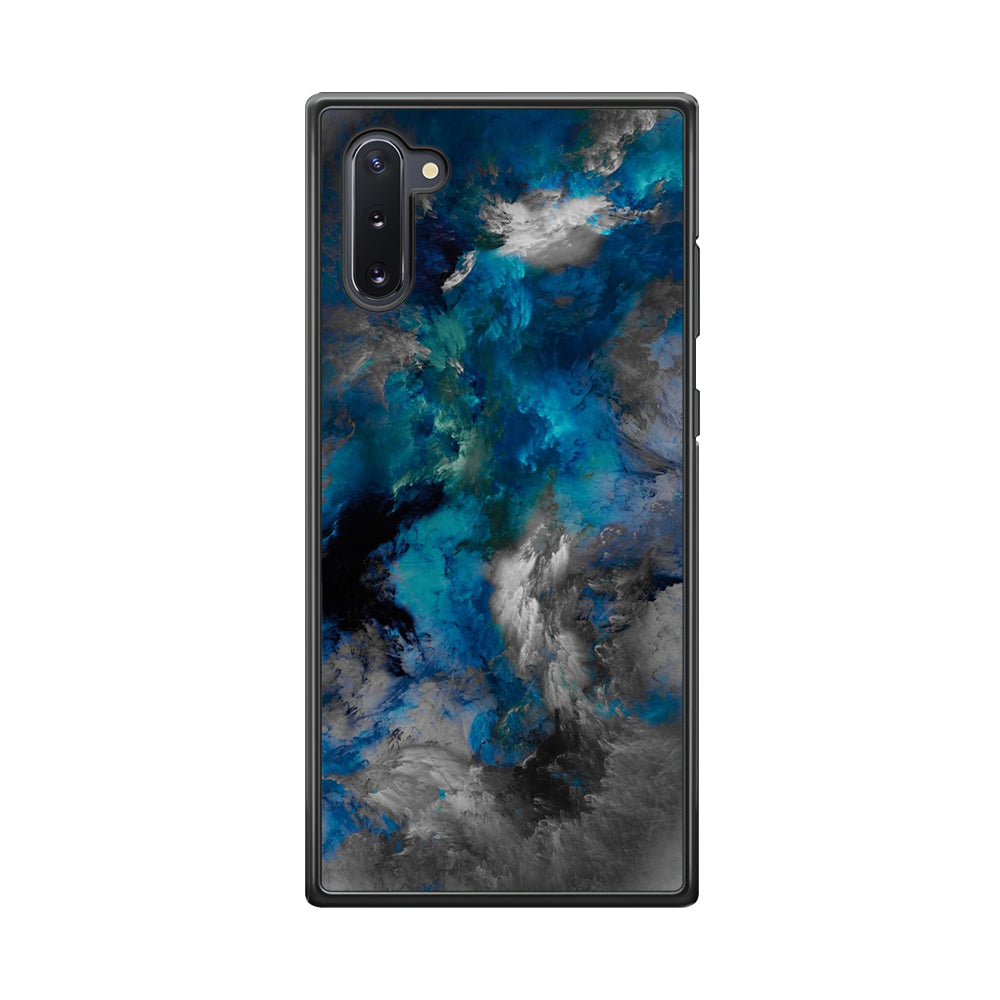 Marble Pattern 016 Samsung Galaxy Note 10 Case-Phone Case-Rubber Black (2D Case)-Altracase