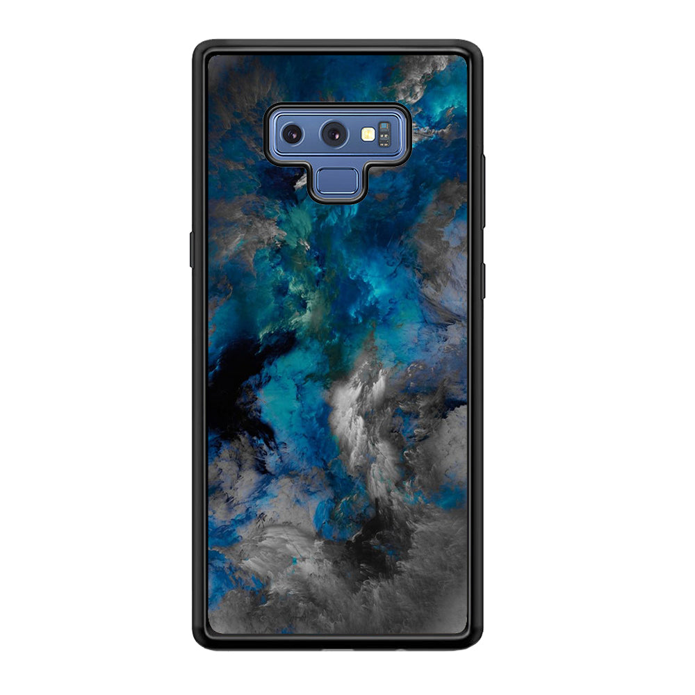 Marble Pattern 016 Samsung Galaxy Note 9 Case-Phone Case-Rubber Black (2D Case)-Altracase