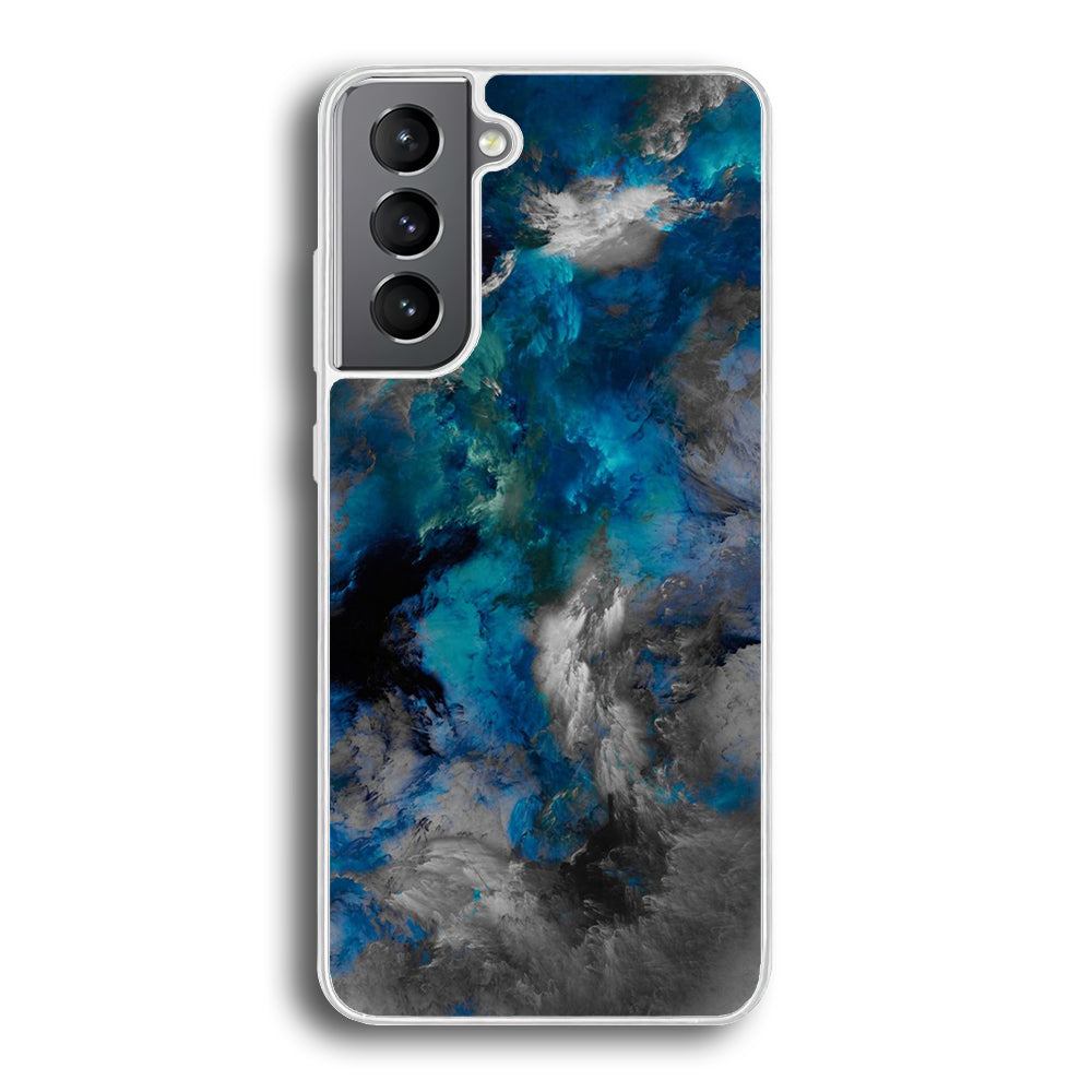 Marble Pattern 016 Samsung Galaxy S22 Plus Case-Phone Case-Rubber White (2D Case)-Altracase