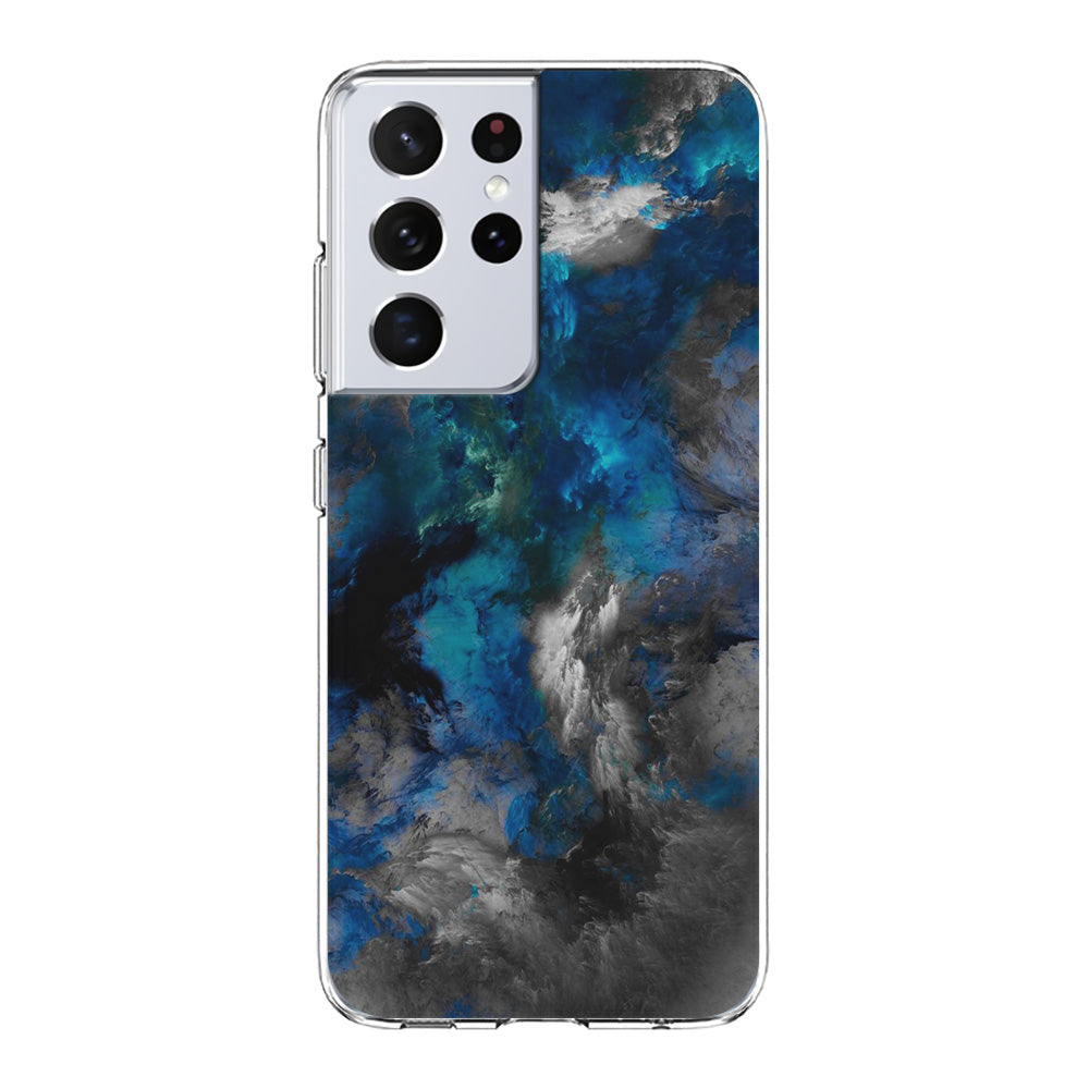 Marble Pattern 016 Samsung Galaxy S21 Ultra Case-Phone Case-Clear Soft Case-Altracase