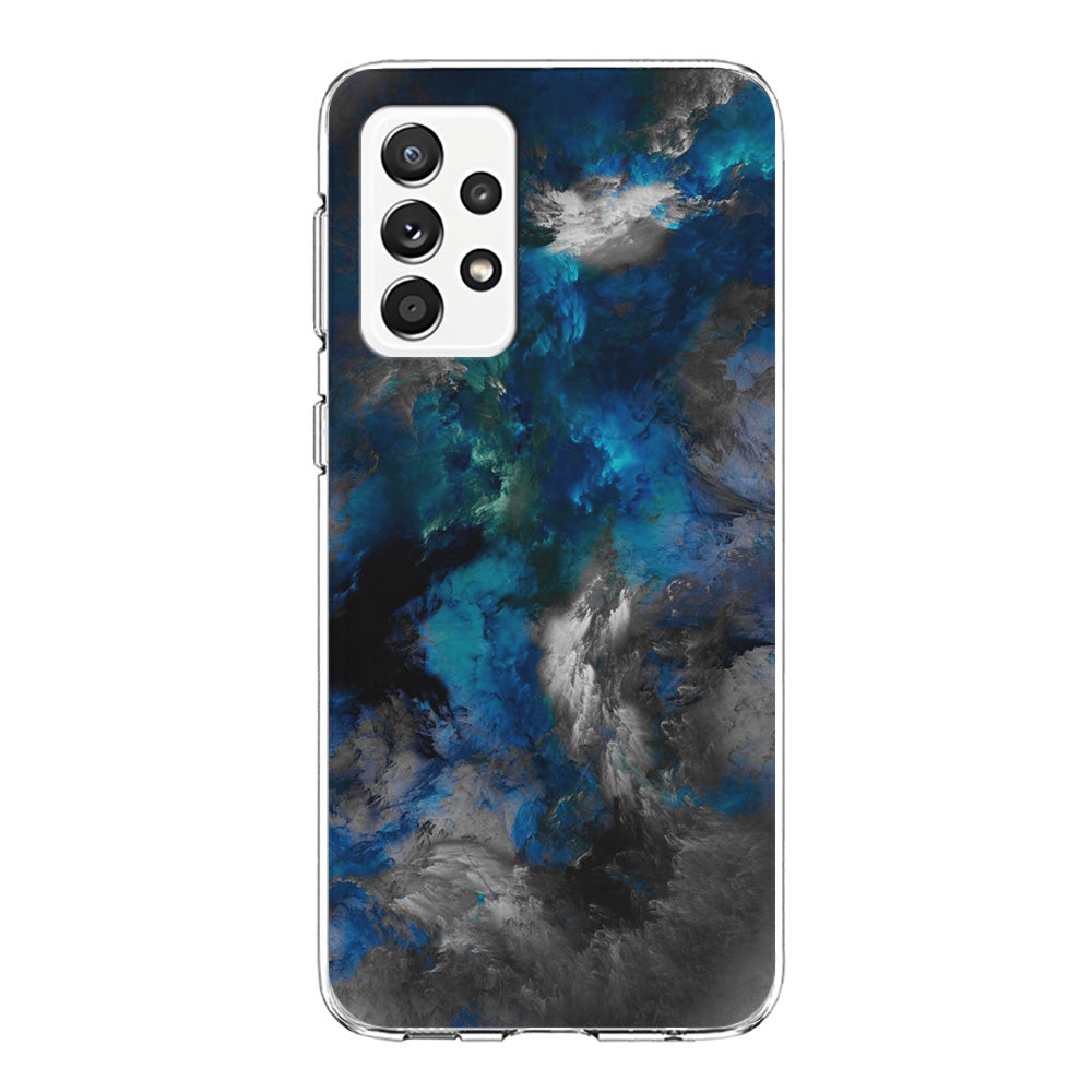 Marble Pattern 016 Samsung Galaxy A52 Case-Phone Case-Clear Soft Case-Altracase