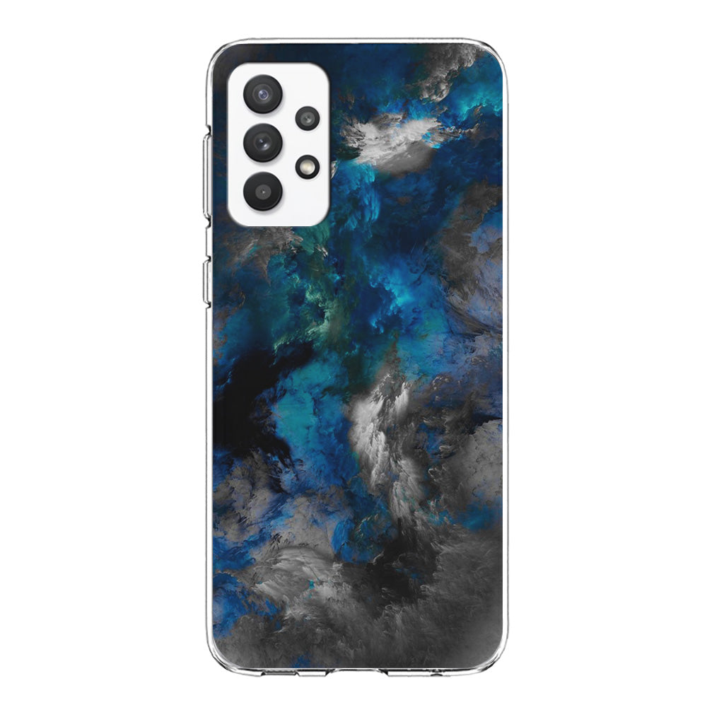 Marble Pattern 016 Samsung Galaxy A32 Case-Phone Case-Clear Soft Case-Altracase