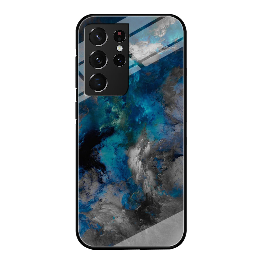 Marble Pattern 016 Samsung Galaxy S21 Ultra Case-Phone Case-Tempered Glass Case-Altracase