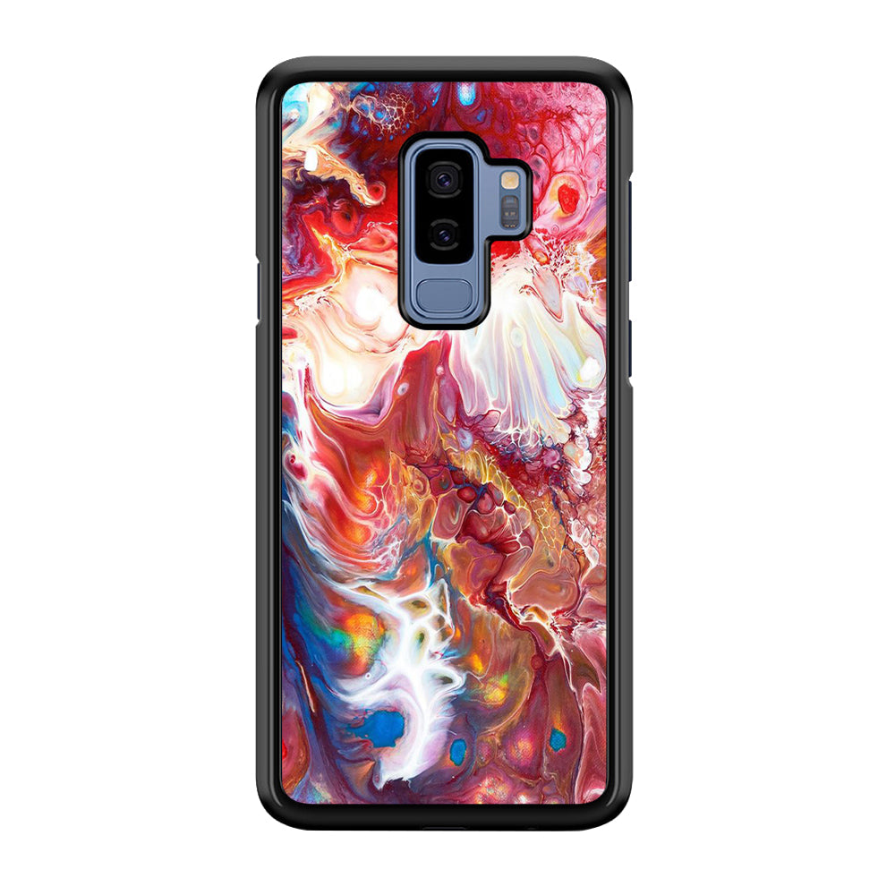 Marble Pattern 025 Samsung Galaxy S9 Plus Case-Phone Case-Rubber Black (2D Case)-Altracase