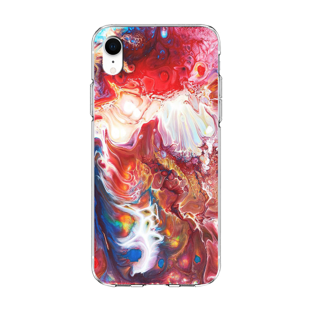 Marble Pattern 025 iPhone XR Case-Phone Case-Clear Soft Case-Altracase