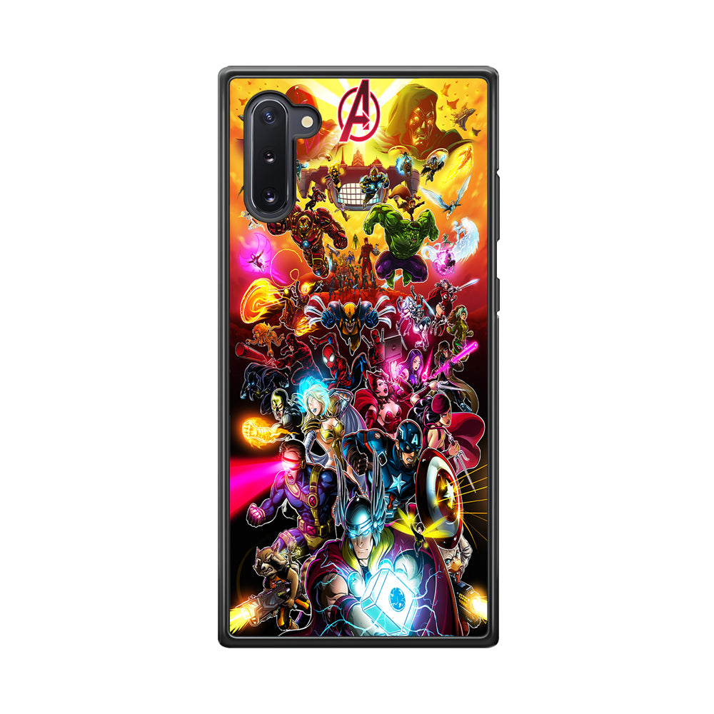 Marvel Avengers Alliance Assemble Samsung Galaxy Note 10 Case-Phone Case-Tempered Glass Case-Altracase