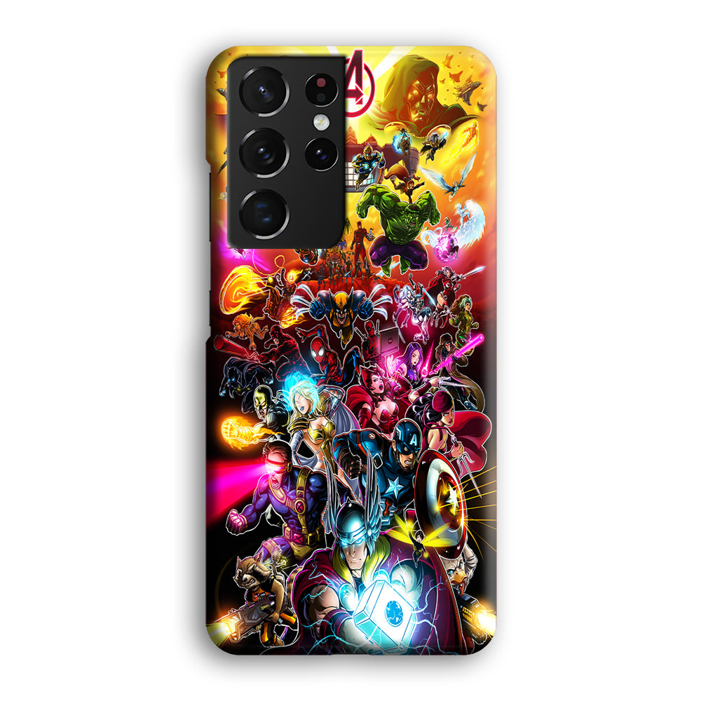 Marvel Avengers Alliance Assemble Samsung Galaxy S21 Ultra Case-Phone Case-3D Case-Altracase
