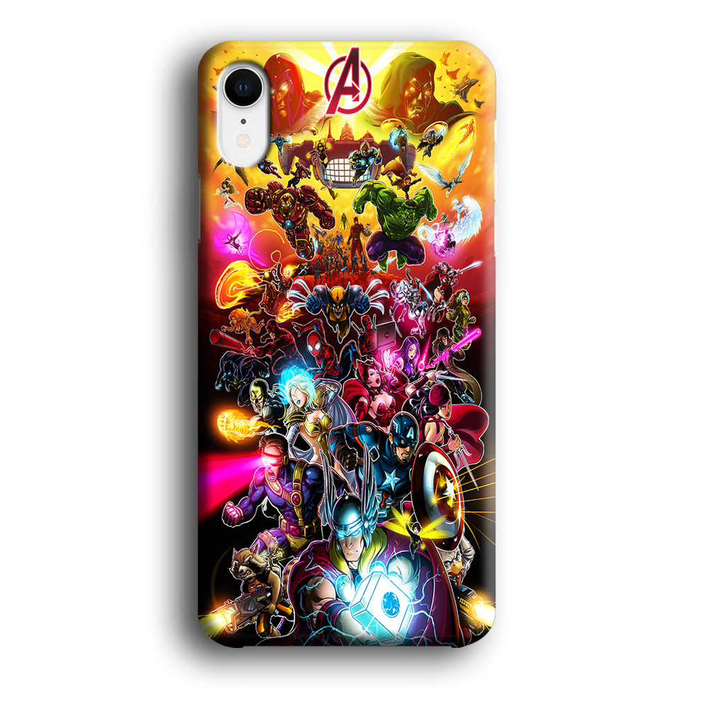 Marvel Avengers Alliance Assemble iPhone XR Case-Phone Case-3D Case-Altracase