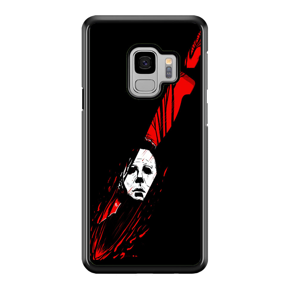 Michael Myers Knife Blood Samsung Galaxy S9 Case-Phone Case-Tempered Glass Case-Altracase