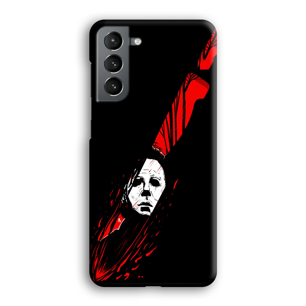 Michael Myers Knife Blood Samsung Galaxy S24 Plus Case-Phone Case-3D Case-Altracase
