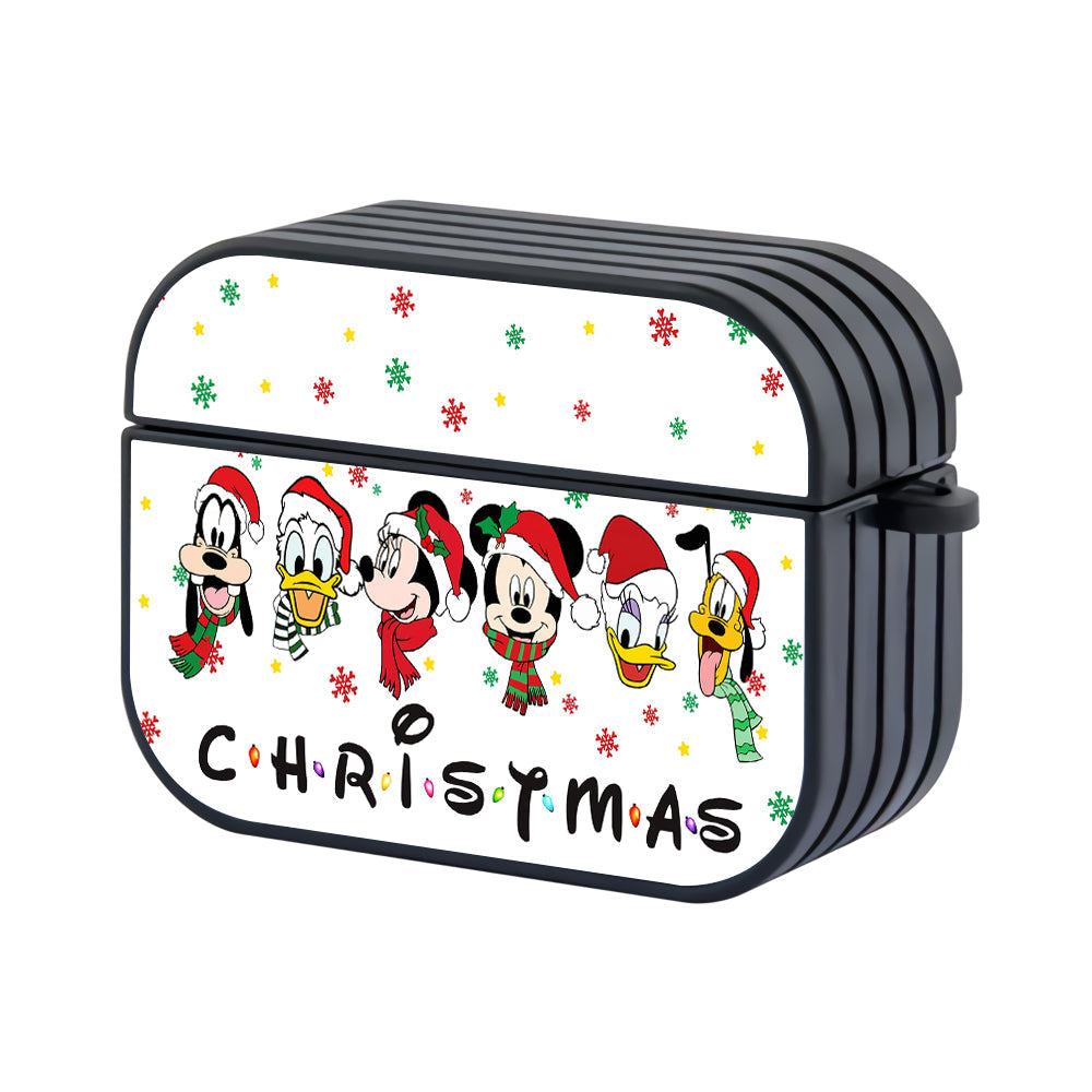Mickey Mouse And Friends Merry Christmas Apple AirPods Pro 3 Case-AirPods Pro 3 Case-Altracase