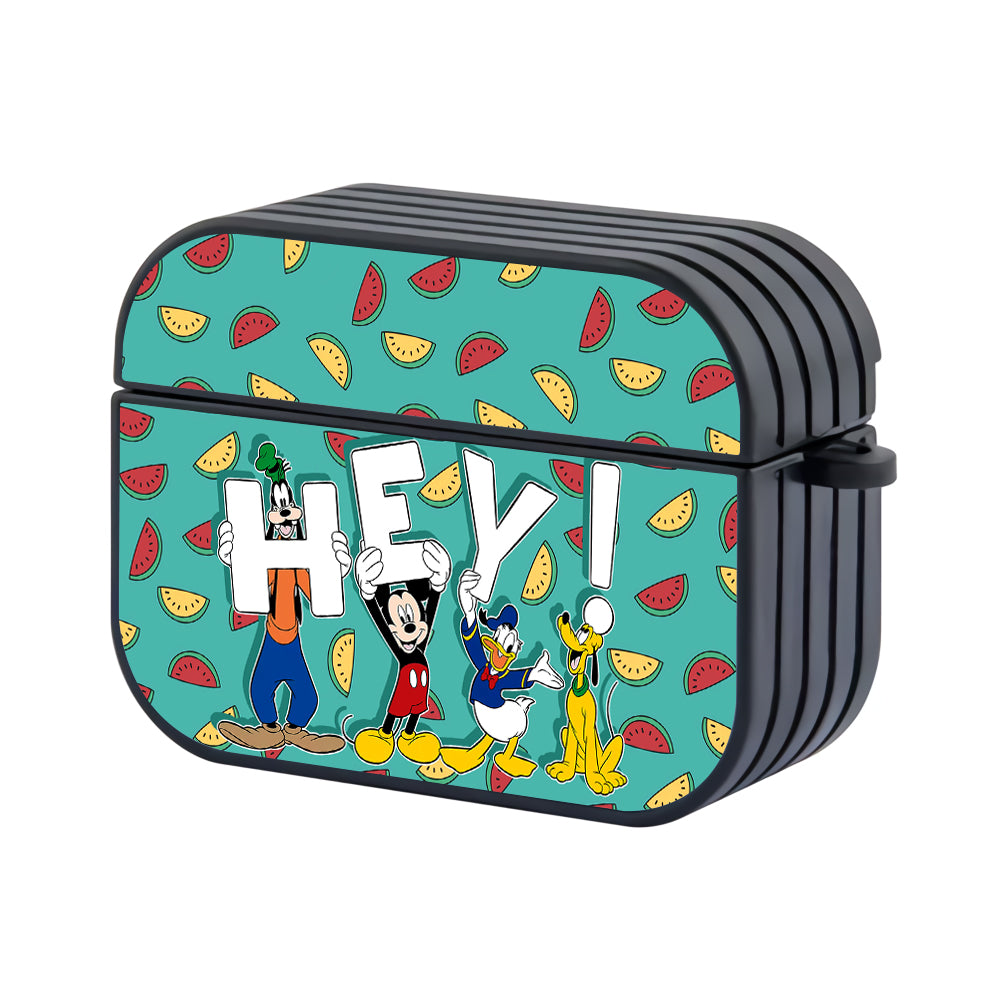 Mickey Mouse Calling All Comrade Apple Airpods Pro Case-AirPods Pro Case-Altracase