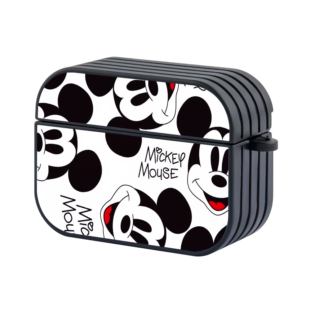 Mickey Mouse Head Pattern Apple Airpods Pro Case-AirPods Pro Case-Altracase