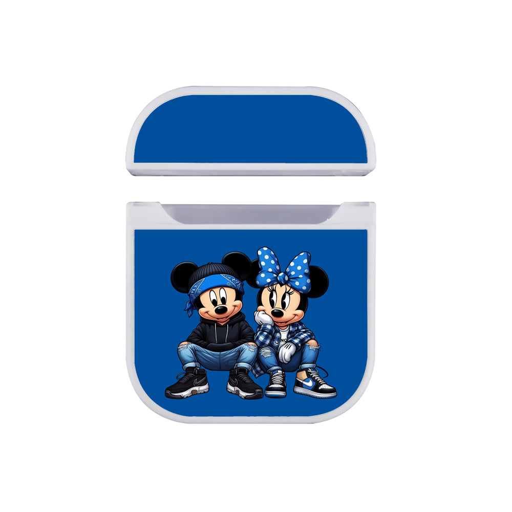 Mickey and Minnie Chicano Style Apple AirPods Case-AirPod Case-White-Altracase