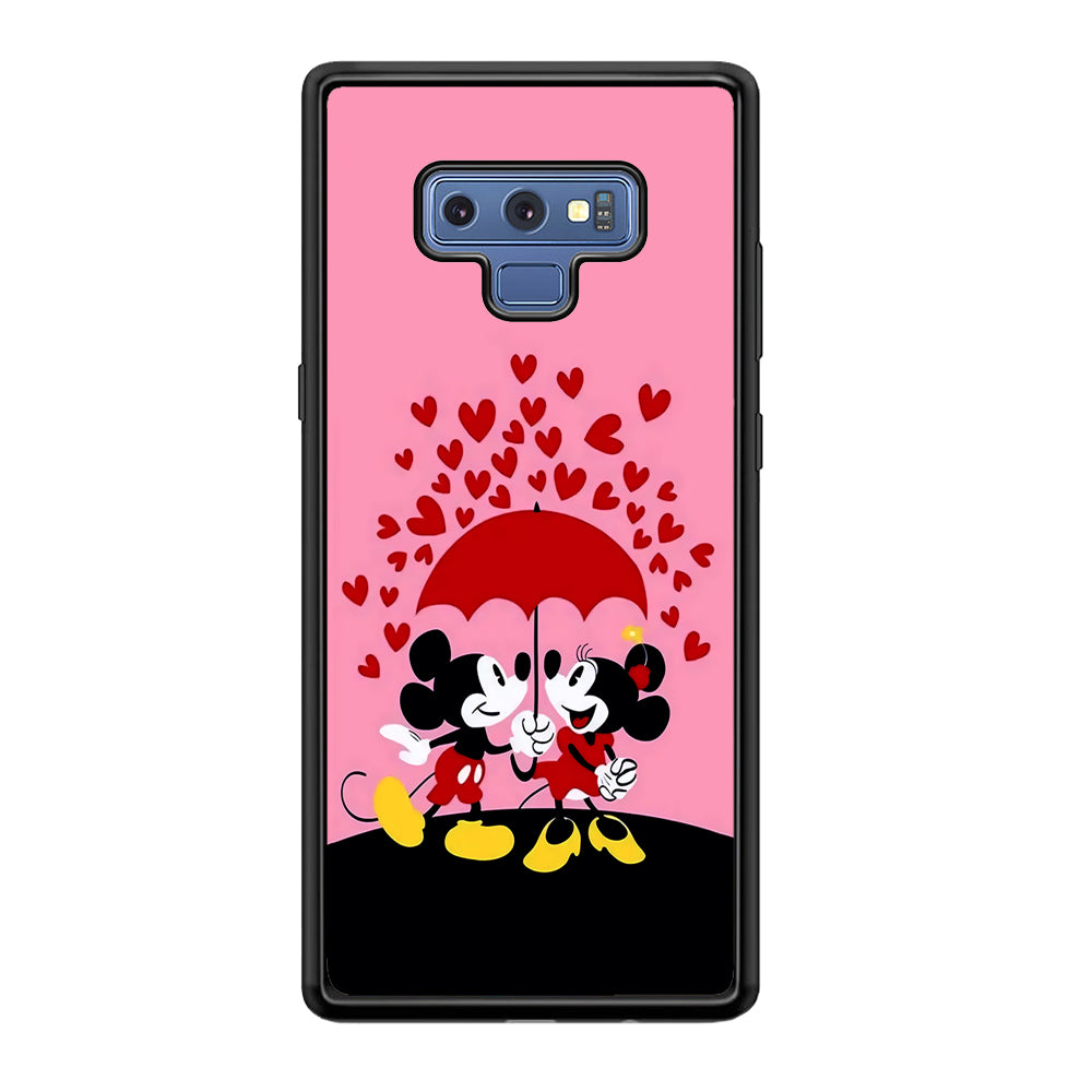 Mickey and Minnie Mouse Samsung Galaxy Note 9 Case-Phone Case-Tempered Glass Case-Altracase