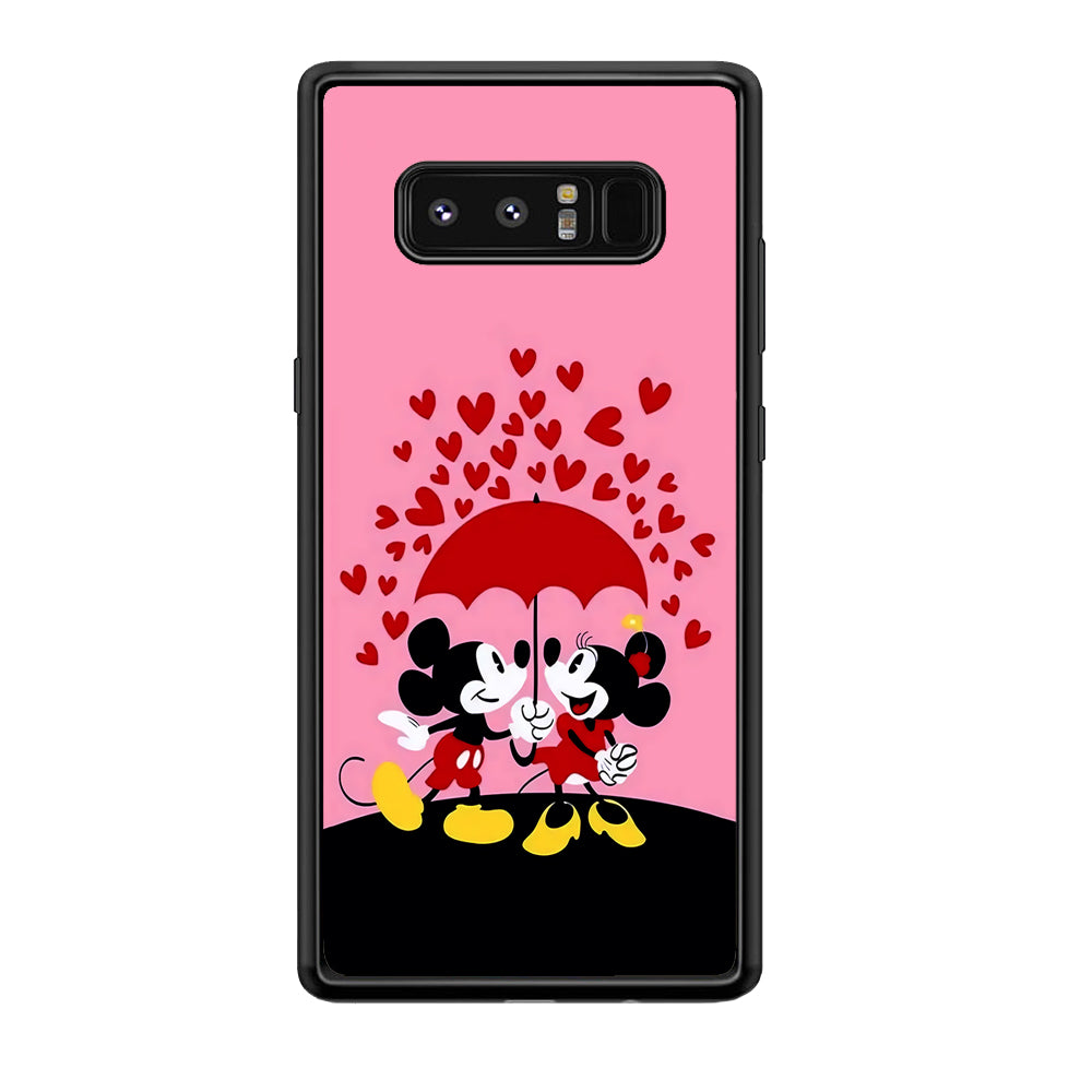 Mickey and Minnie Mouse Samsung Galaxy Note 8 Case-Phone Case-Tempered Glass Case-Altracase