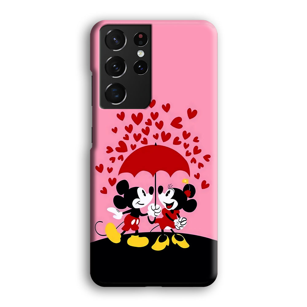 Mickey and Minnie Mouse Samsung Galaxy S21 Ultra Case-Phone Case-3D Case-Altracase