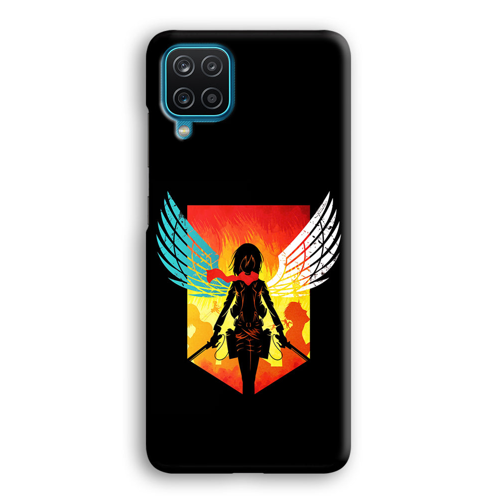 Mikasa Ackerman Art Samsung Galaxy A12 Case-Phone Case-3D Case-Altracase