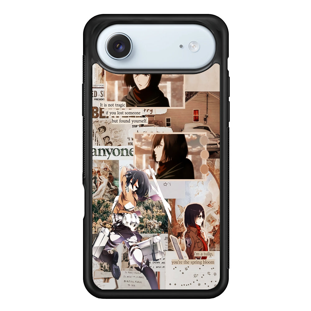 Mikasa Attack On Titan Aesthetic iPhone 17 Air Case - Altracase