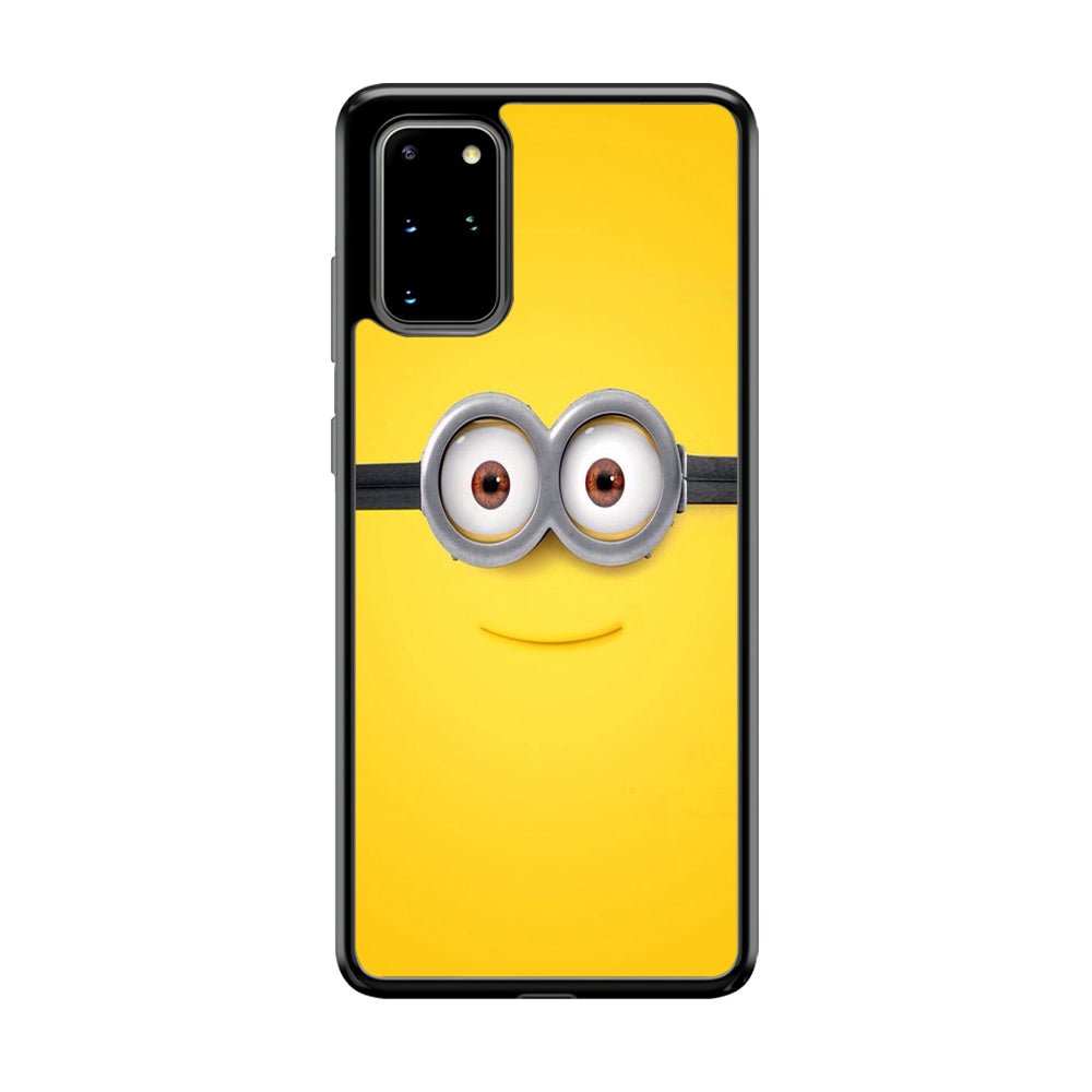 Minion Smiley Face Samsung Galaxy S20 Plus Case-Phone Case-Tempered Glass Case-Altracase