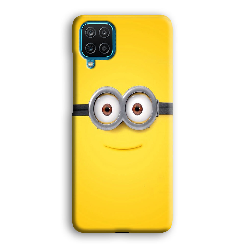 Minion Smiley Face Samsung Galaxy A12 Case-Phone Case-3D Case-Altracase