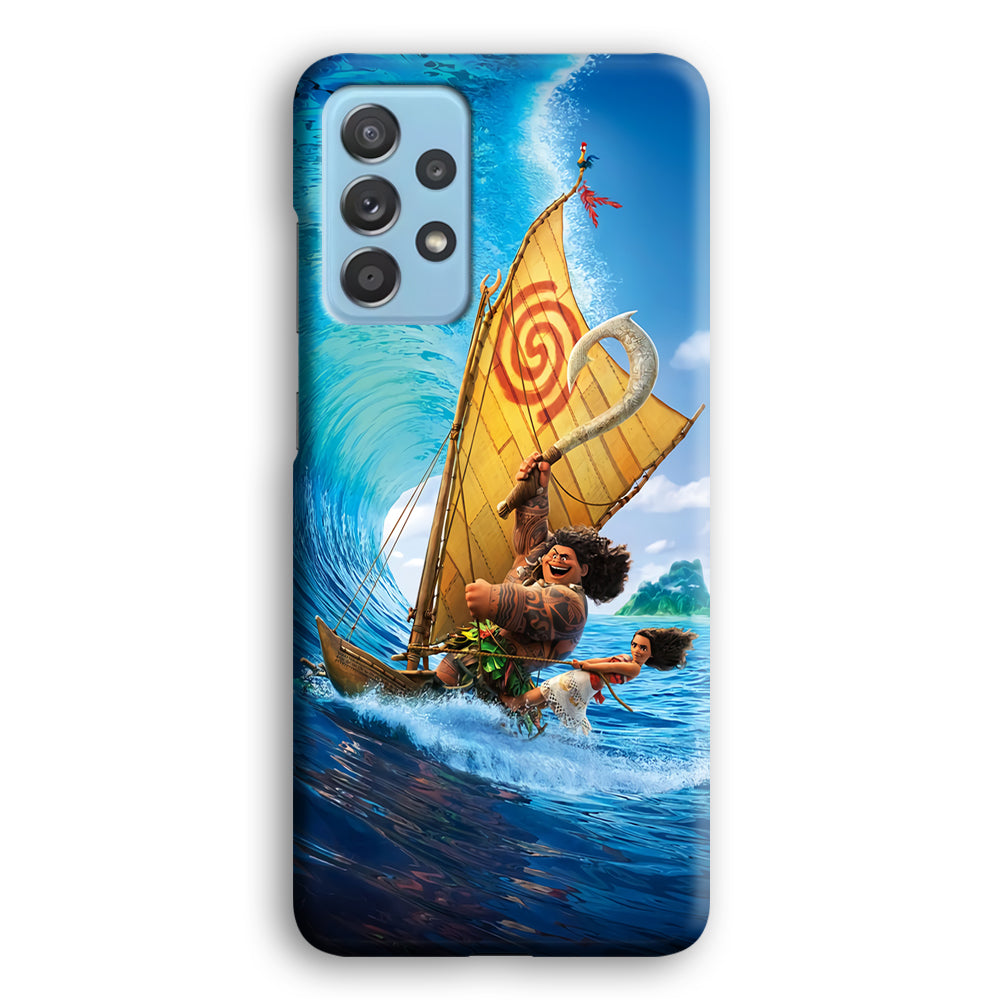 Moana Sailing on The Sea Samsung Galaxy A72 Case-Phone Case-3D Case-Altracase