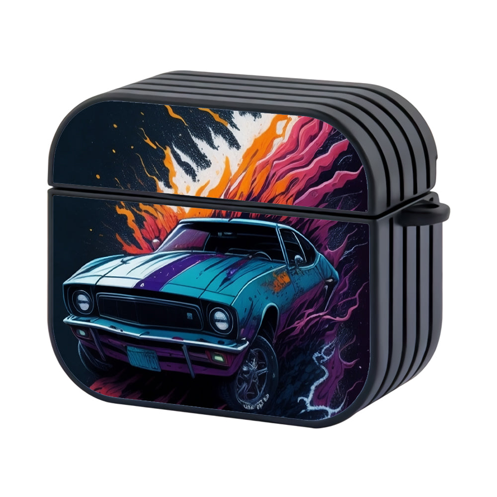Muscle Car Sport Art Hard Plastic Case Cover For Apple Airpods 3 - AirPod Case - Altracase