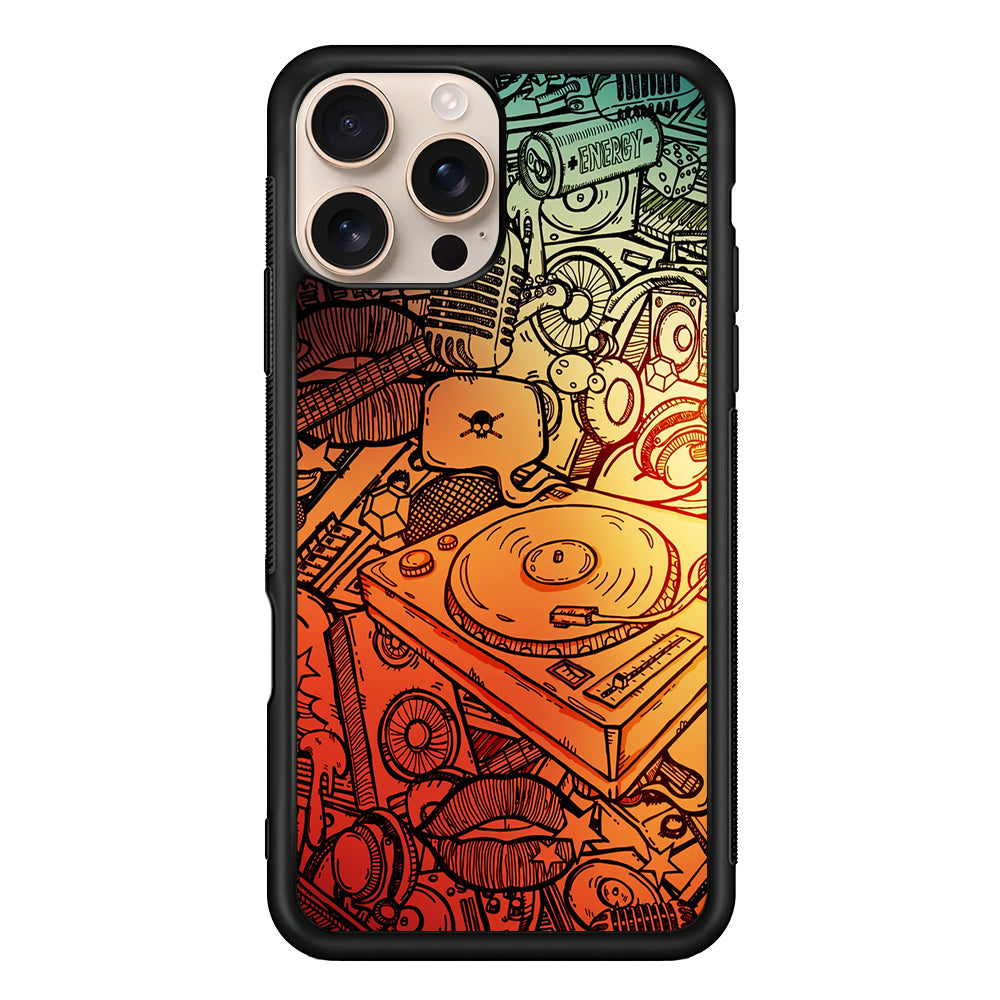 Music Graffiti Art iPhone 16 Pro Max Case - Altracase