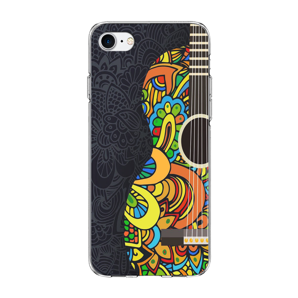 Music Guitar Art 001 iPhone SE 3 2022 Case-Phone Case-Clear Soft Case-Altracase