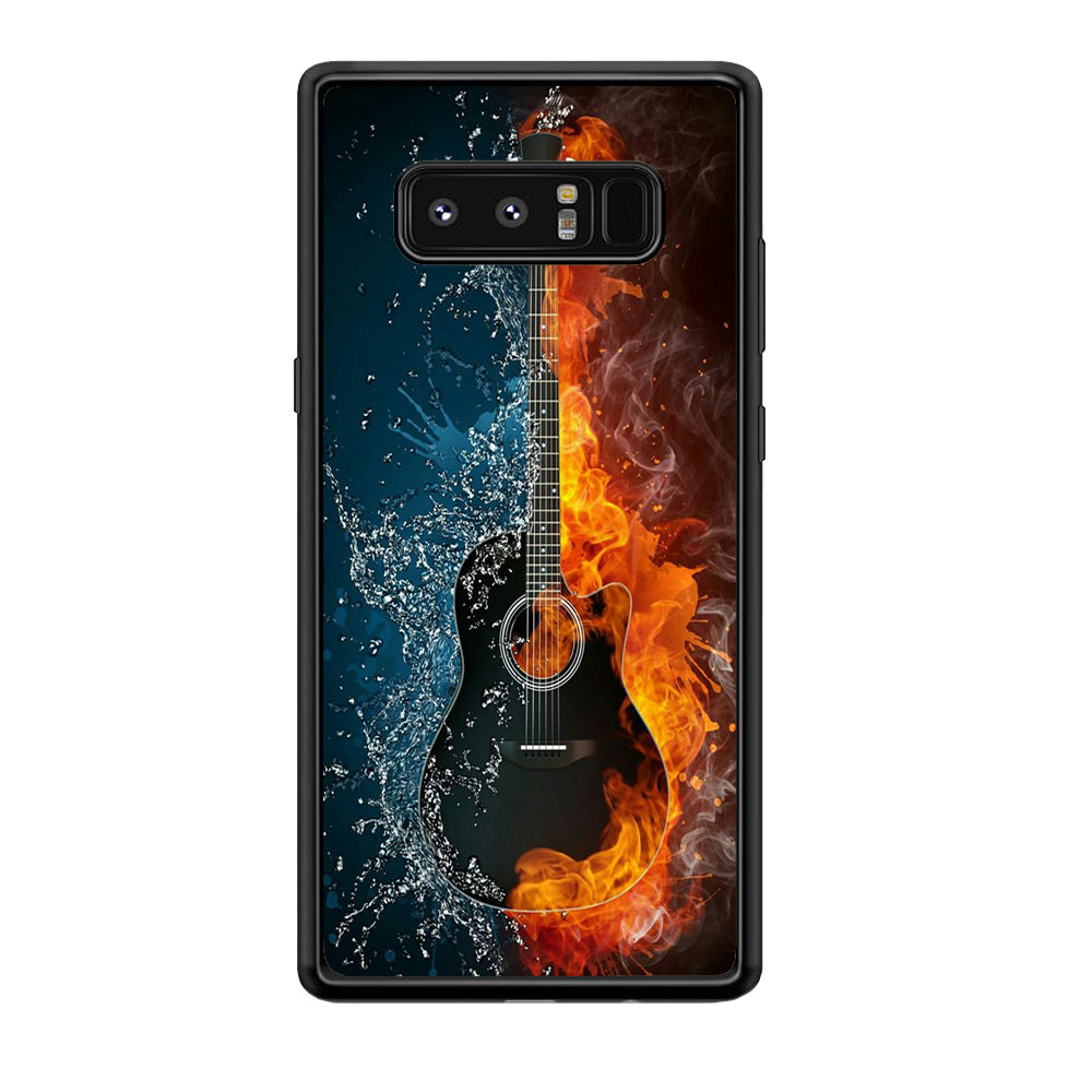 Music Guitar Art 002 Samsung Galaxy Note 8 Case-Phone Case-Tempered Glass Case-Altracase