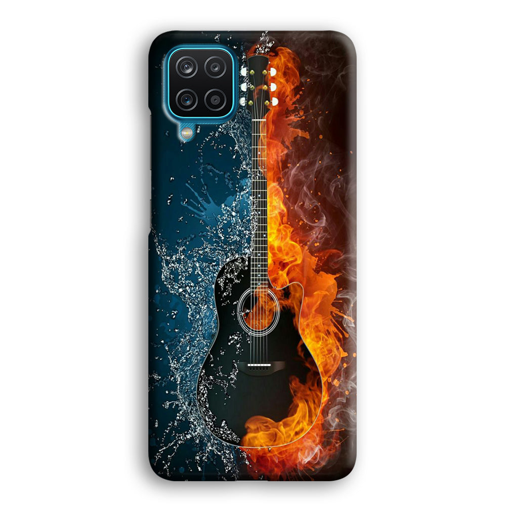 Music Guitar Art 002 Samsung Galaxy A12 Case-Phone Case-3D Case-Altracase