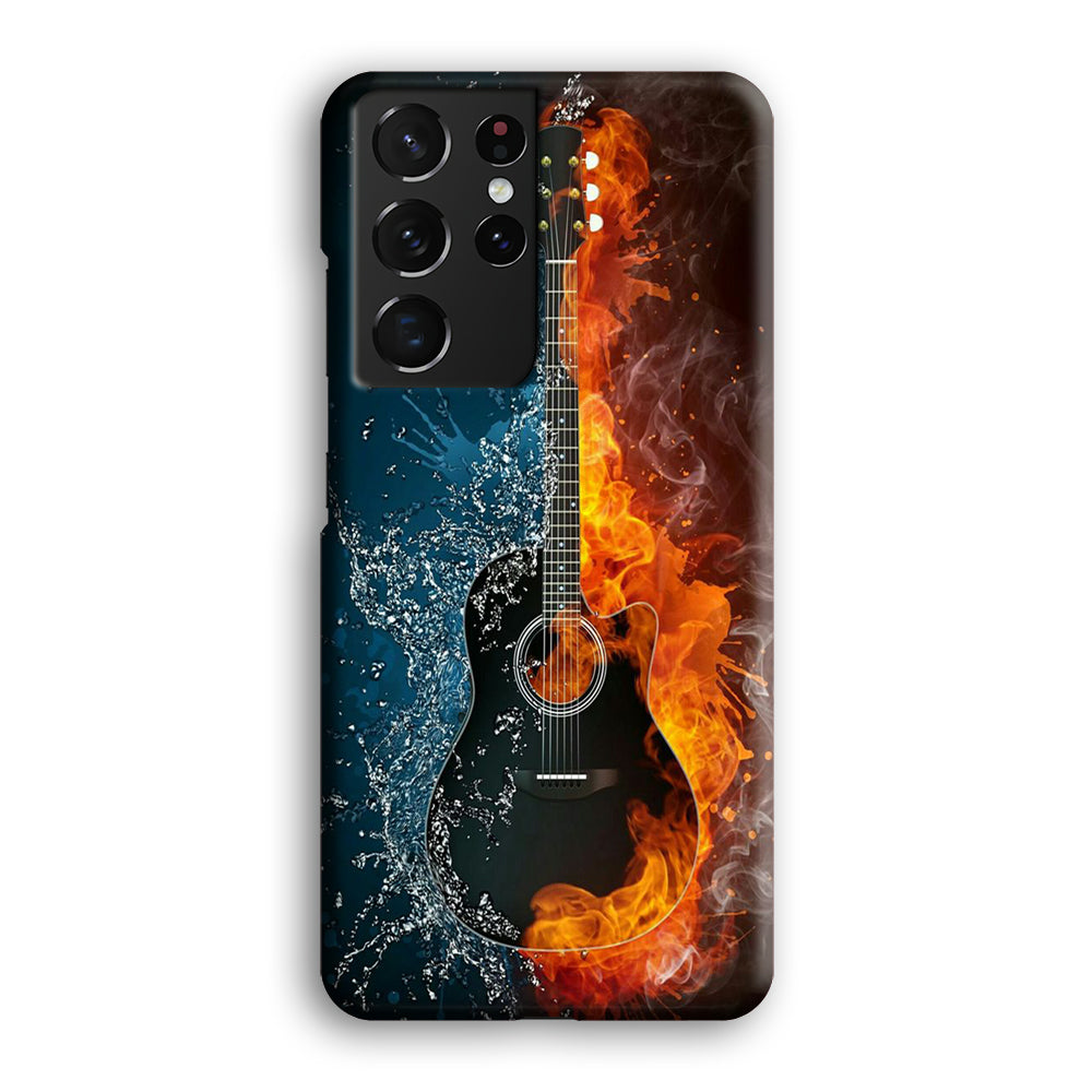 Music Guitar Art 002 Samsung Galaxy S21 Ultra Case-Phone Case-3D Case-Altracase