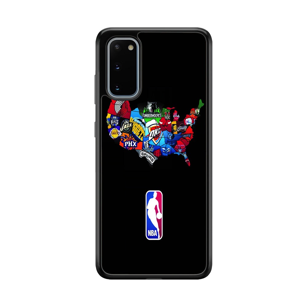 NBA Basketball Samsung Galaxy S20 Case-Phone Case-Tempered Glass Case-Altracase