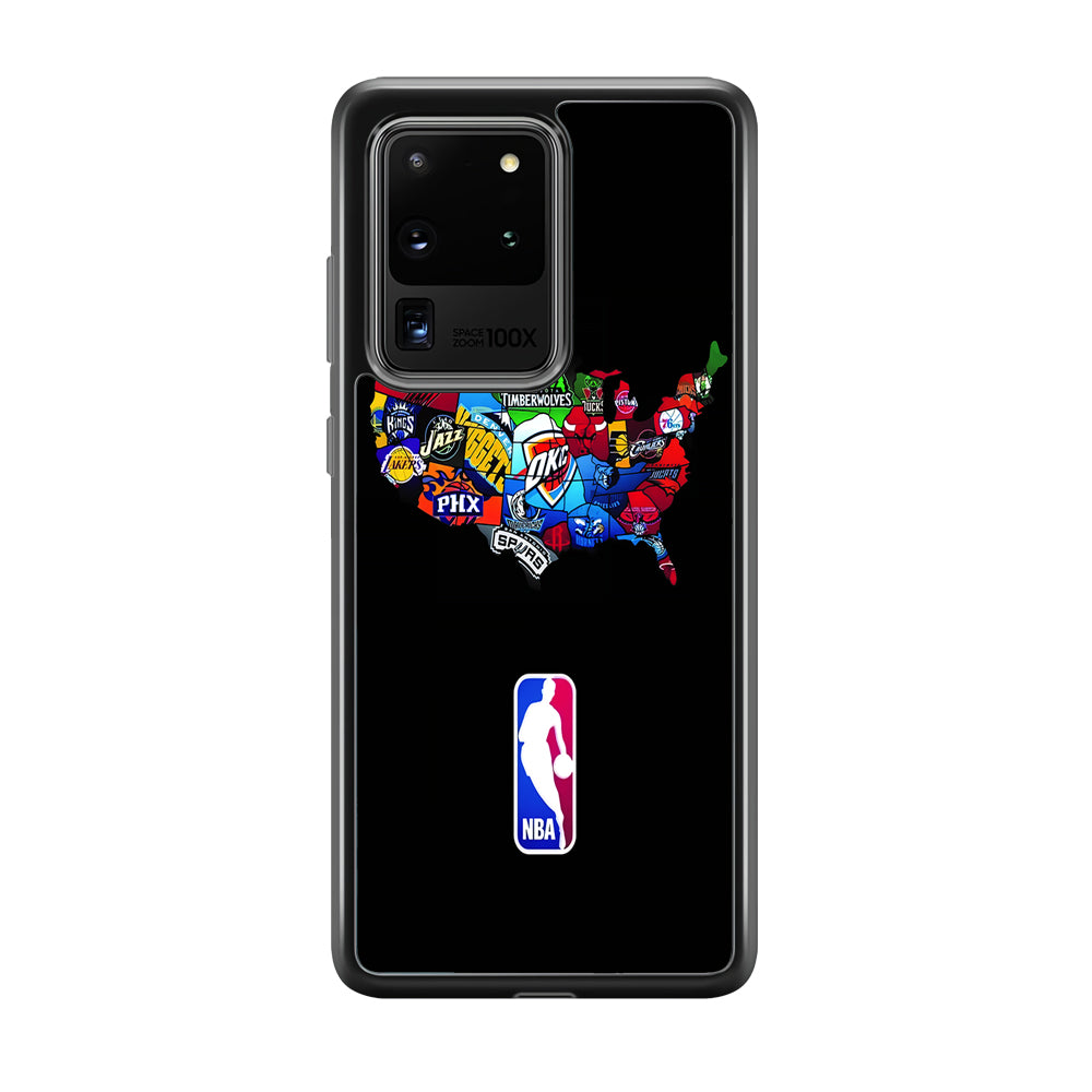 NBA Basketball Samsung Galaxy S20 Ultra Case-Phone Case-Tempered Glass Case-Altracase