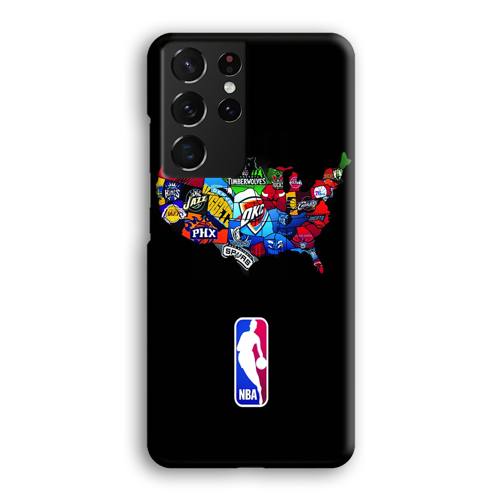 NBA Basketball Samsung Galaxy S21 Ultra Case-Phone Case-3D Case-Altracase