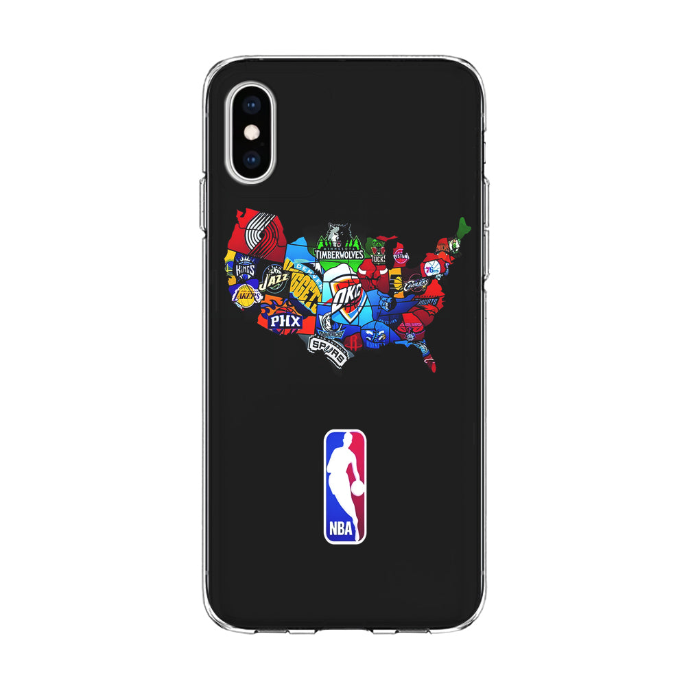 NBA Basketball iPhone X Case-Phone Case-Clear Soft Case-Altracase