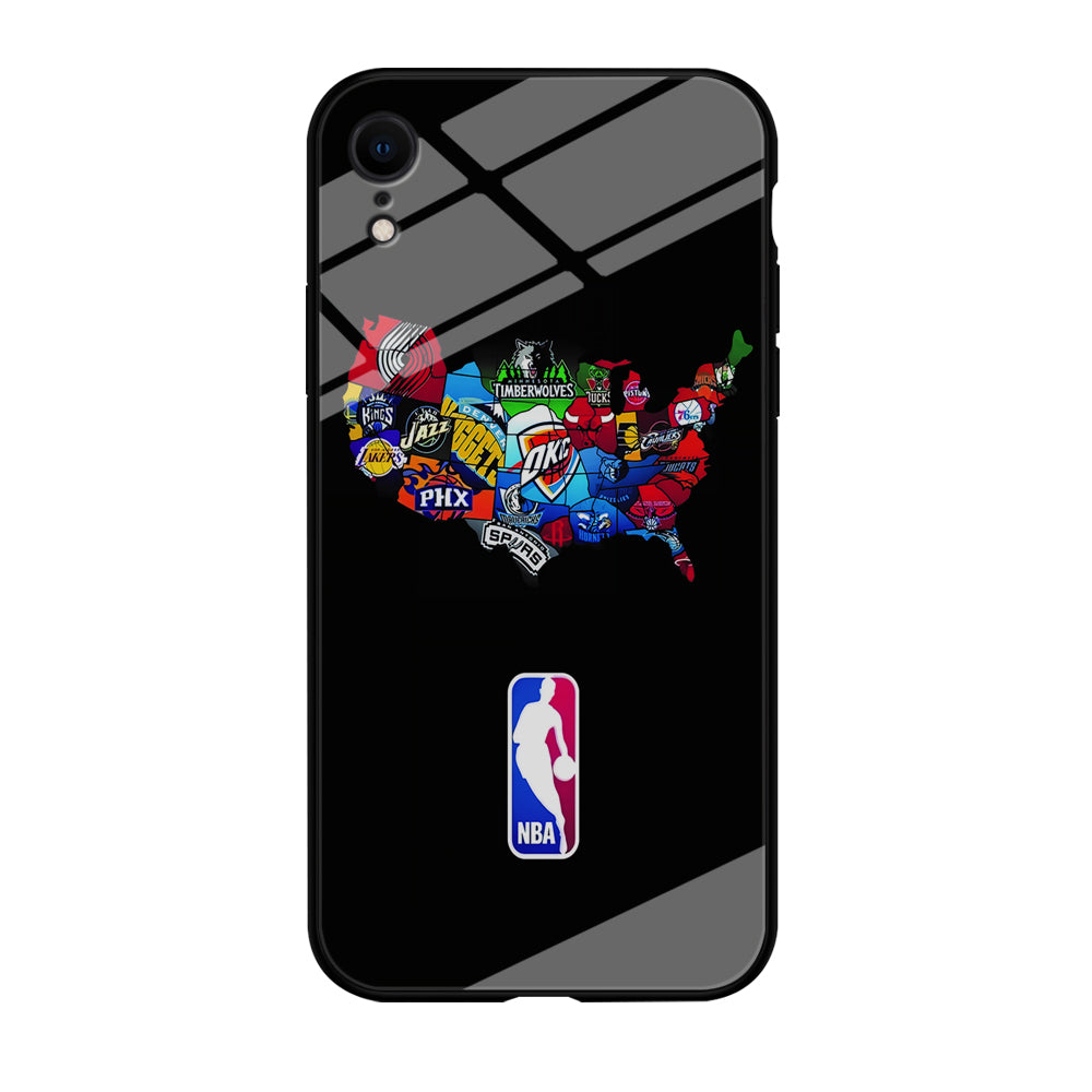 NBA Basketball iPhone XR Case-Phone Case-Tempered Glass Case-Altracase