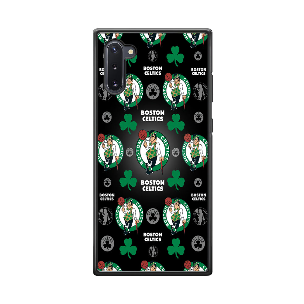 NBA Boston Celtic Basketball 001 Samsung Galaxy Note 10 Case-Phone Case-Tempered Glass Case-Altracase