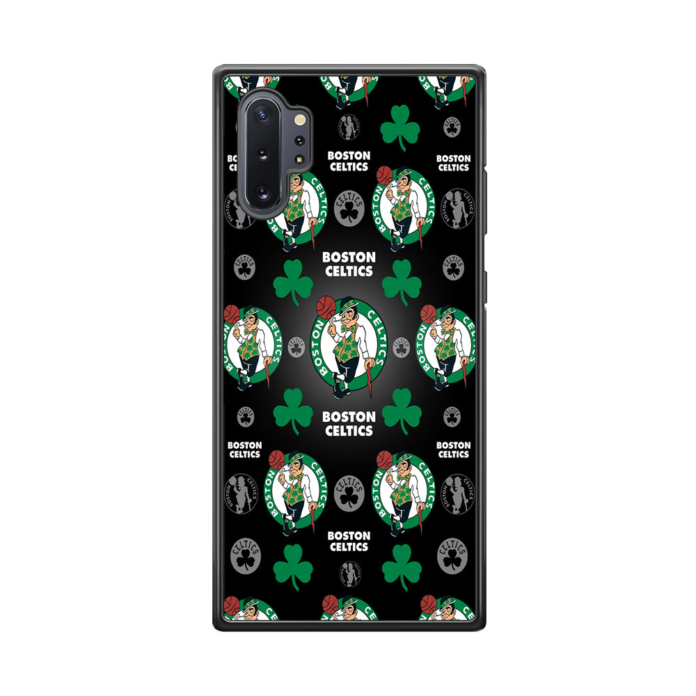 NBA Boston Celtic Basketball 001 Samsung Galaxy Note 10 Plus Case-Phone Case-Tempered Glass Case-Altracase