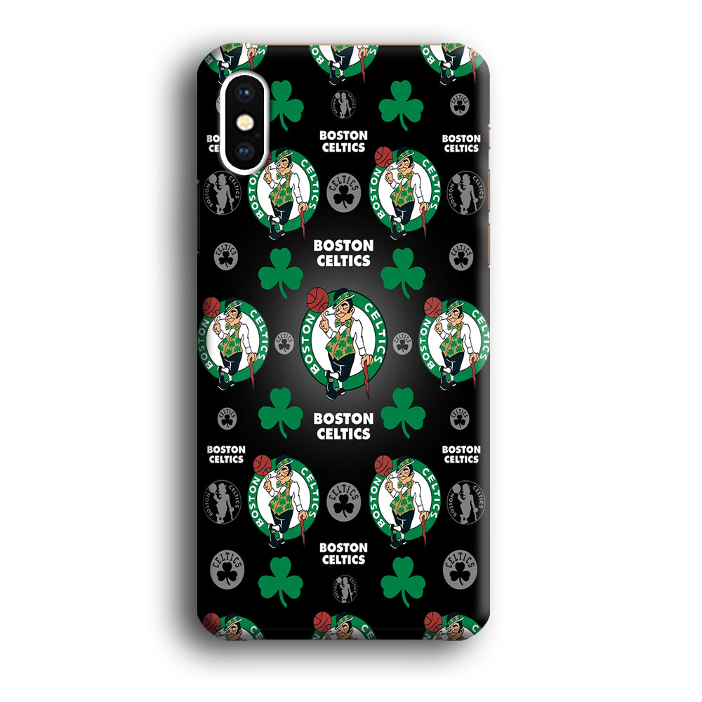 NBA Boston Celtic Basketball 001 iPhone Xs Case-Phone Case-3D Case-Altracase