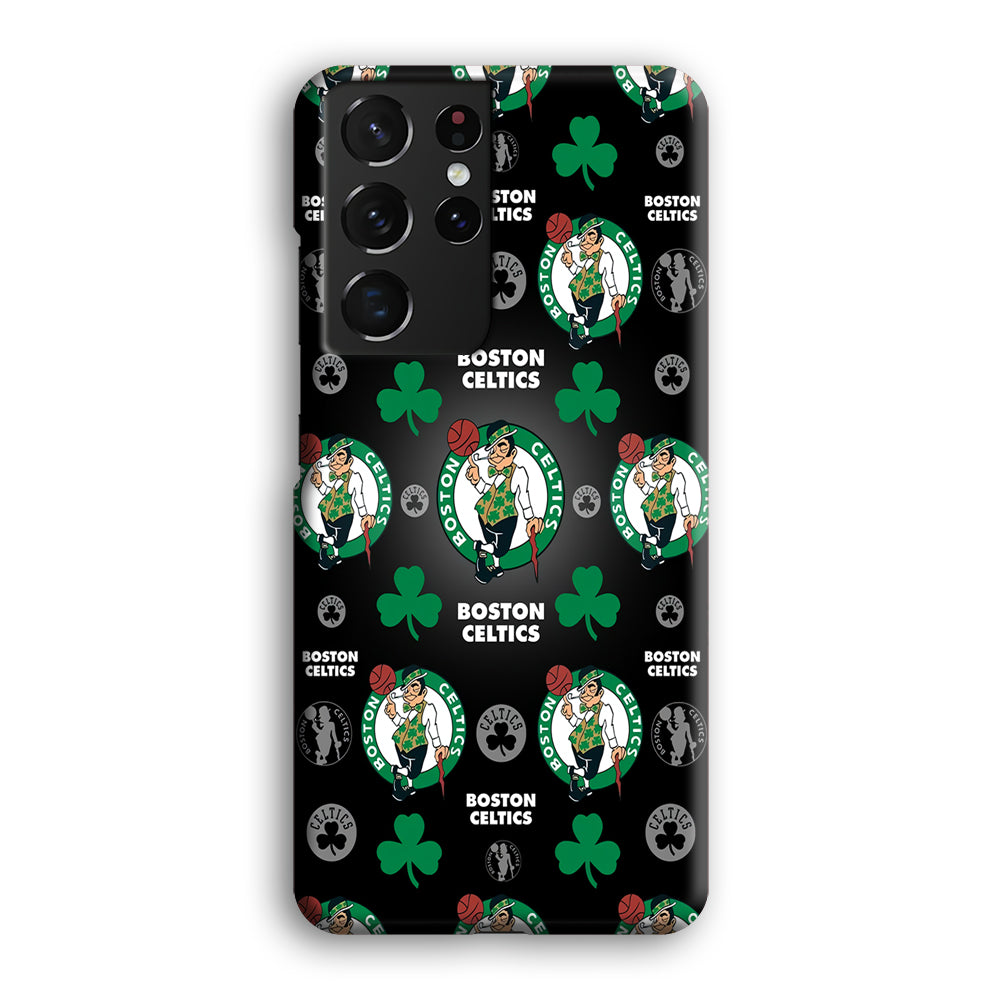 NBA Boston Celtic Basketball 001 Samsung Galaxy S21 Ultra Case-Phone Case-3D Case-Altracase